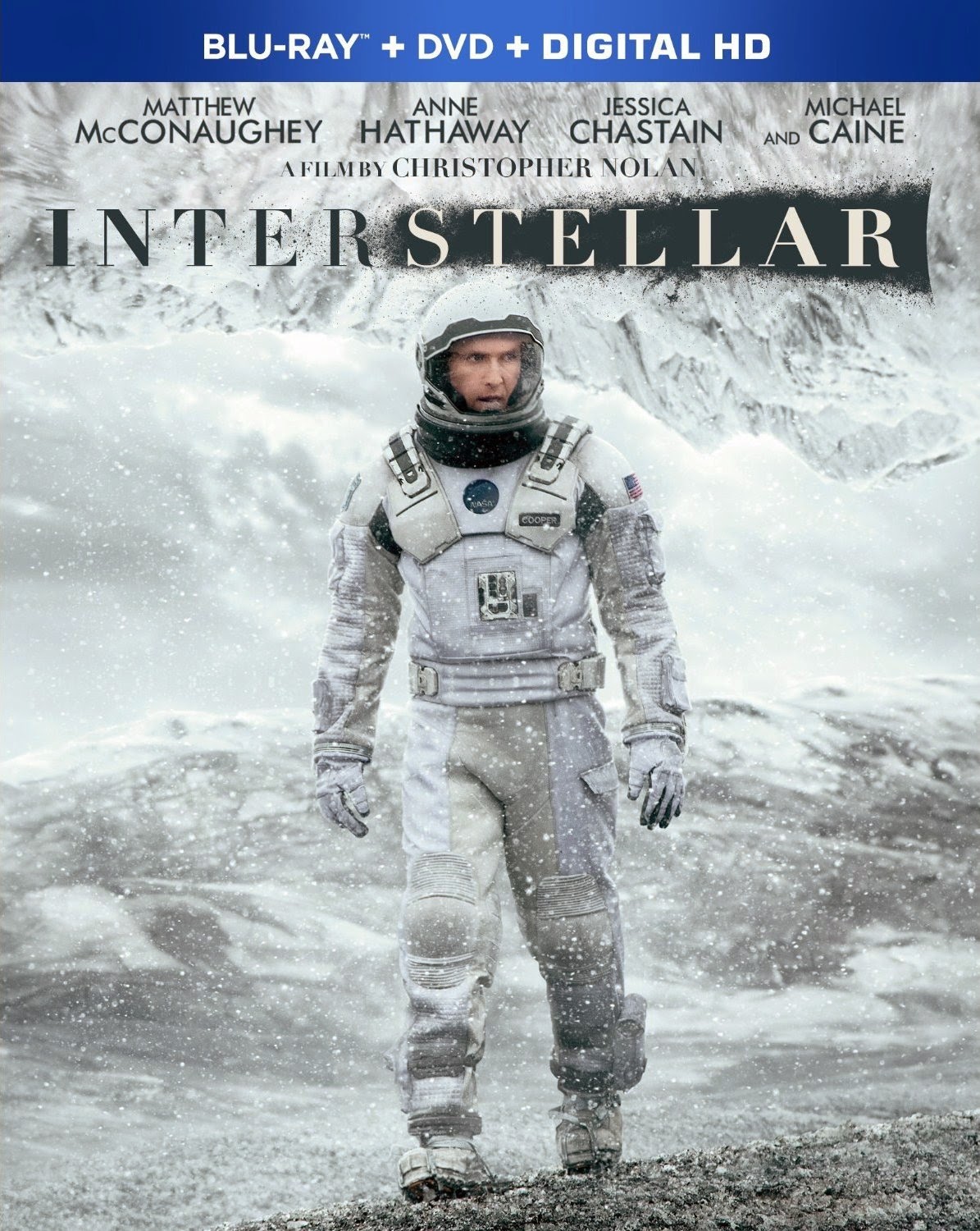 INTERSTELLAR -BLU RAY + DVD -